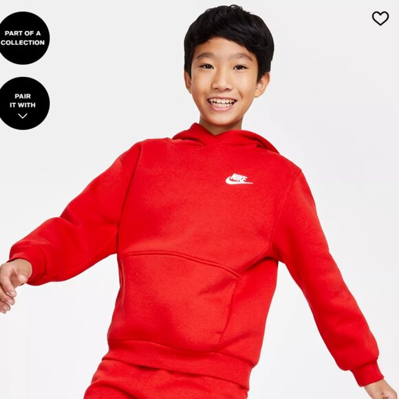 GUC Bundle: Nike Hoodie, Space- & Football-Themed Winter Pajamas, 2 Undershirts - Picture 2 of 16